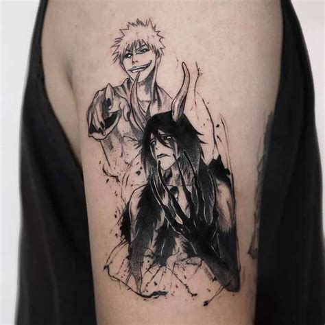 125+ Tatuagens de Anime e Mangá (Desenhos, Ideias, Modelos)。